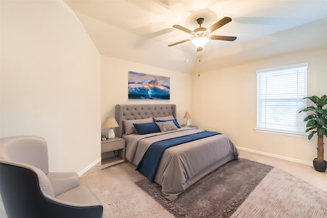 203 Gaillardia Ct, Pinehurst, TX 77362 - carpeted bedroom featuring baseboards and a ceiling fan