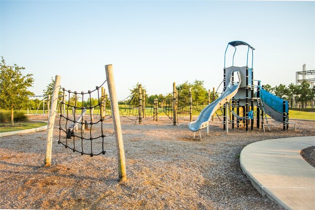 view of play area