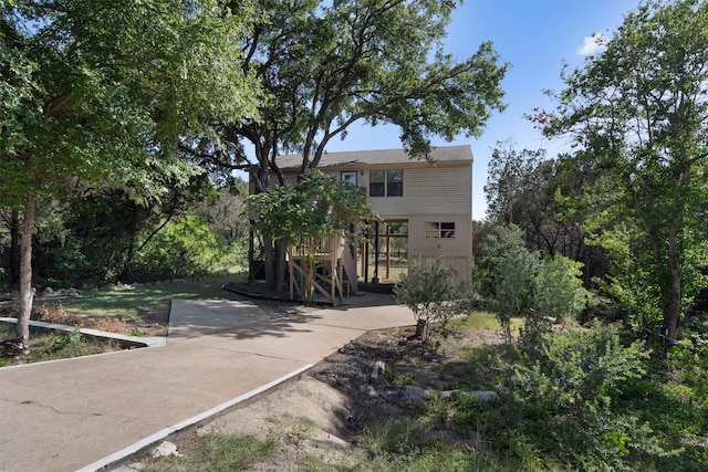 view of front of house