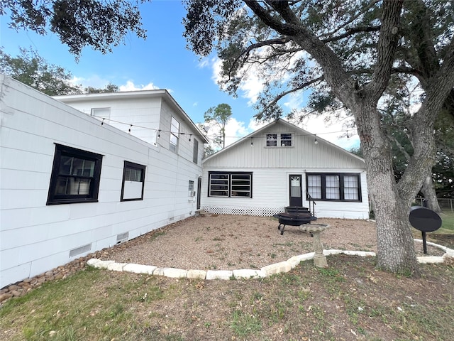 view of rear view of house