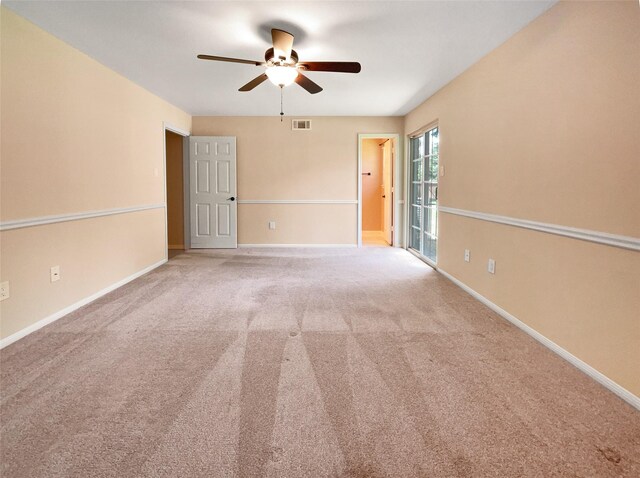 15215 Benfer Rd, Houston, TX 77069 - empty room featuring ceiling fan and carpet flooring