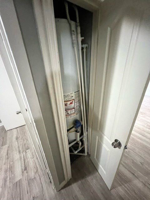 interior space with water heater