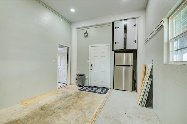 view of entrance foyer