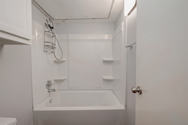 bathroom featuring tub / shower combination