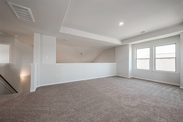 spare room featuring carpet flooring