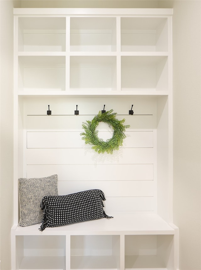 view of mudroom