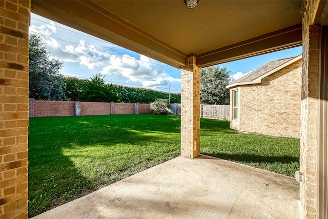 view of patio