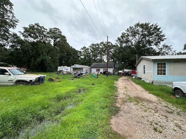 view of yard