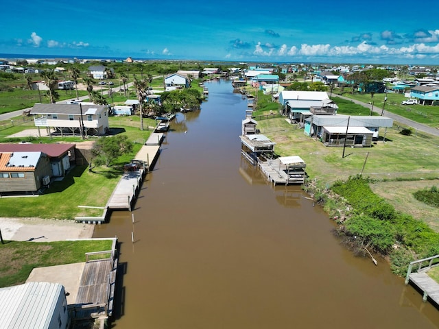355 County Road 202, Sargent, TX 77414 - aerial view featuring a water view
