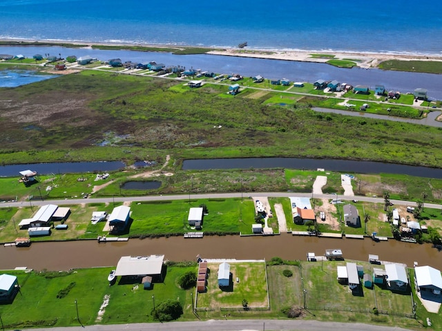 355 County Road 202, Sargent, TX 77414 - aerial view with a water view