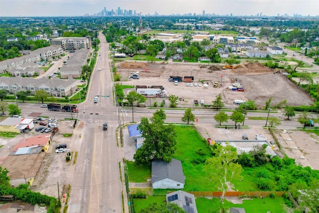 8901 N Main St, Houston, TX 77022 - birds eye view of property featuring a view of city