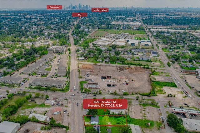 8901 N Main St, Houston, TX 77022 - bird's eye view
