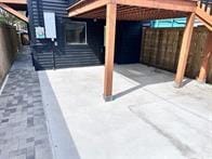 view of patio / terrace featuring a carport