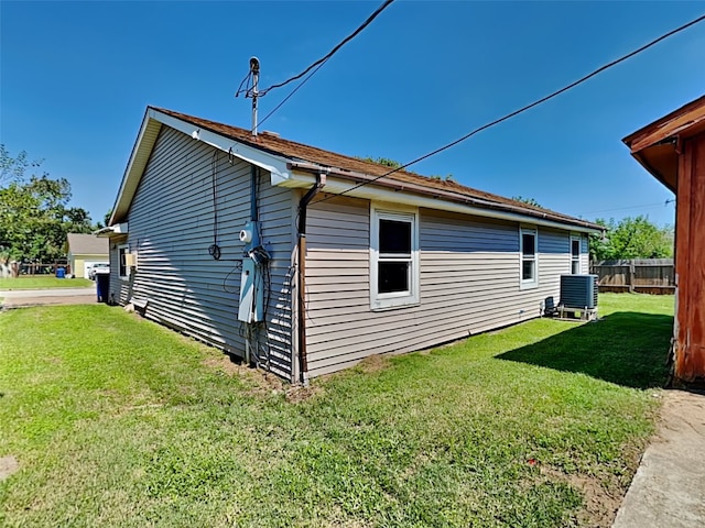 2613 34th Ave N, Texas City, TX 77590 - view of home's exterior featuring central AC