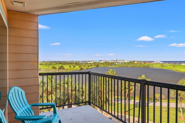 9520 Seawall Blvd Unit 338, Galveston, TX 77554 - balcony with a water view