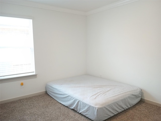 3335 Balboa Grove Ln, Missouri City, TX 77459 - bedroom with multiple windows, ornamental molding, and carpet floors
