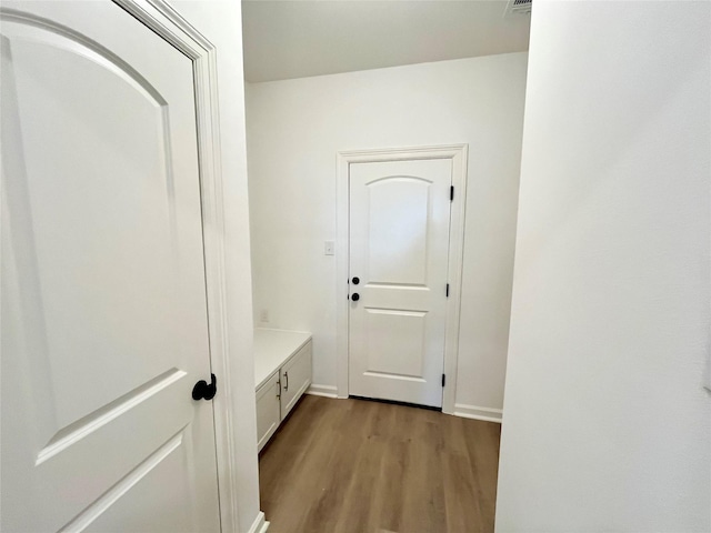 726 Blue Stone Dr, Beasley, TX 77417 - mudroom featuring wood finished floors and baseboards