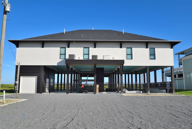 view of rear view of house