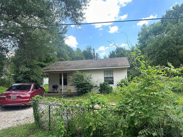 view of front of house