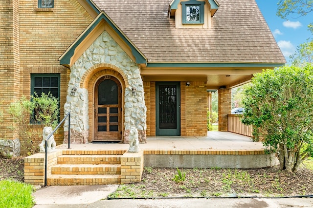 view of entrance to property