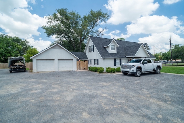 view of front of house featuring a carport