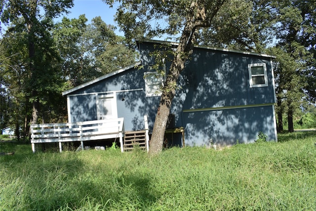 view of outdoor structure