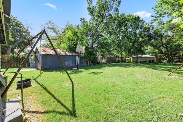 view of yard