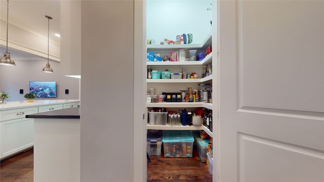 view of pantry