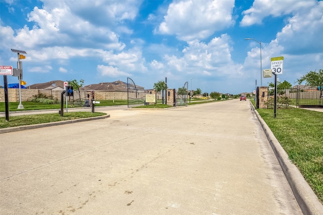 view of street