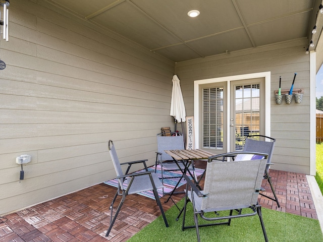 view of patio