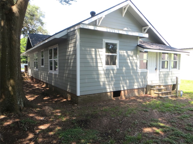 view of property exterior