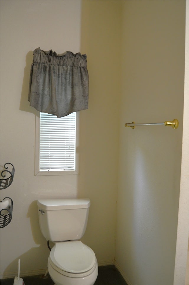 bathroom with toilet