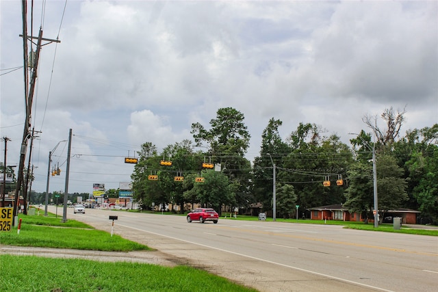 view of road