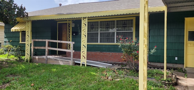 view of rear view of house