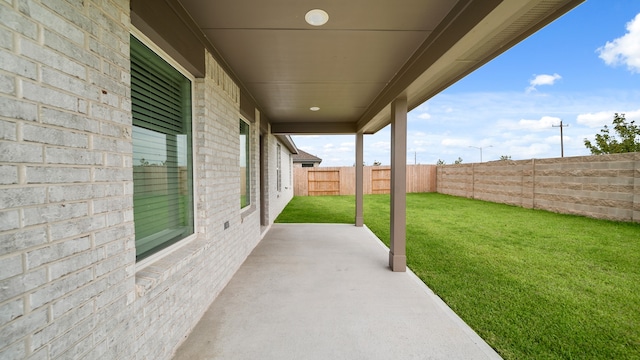 view of patio / terrace