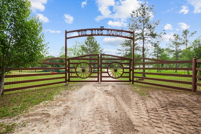 view of gate