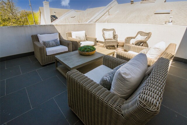 view of patio / terrace with outdoor lounge area