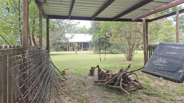 view of yard