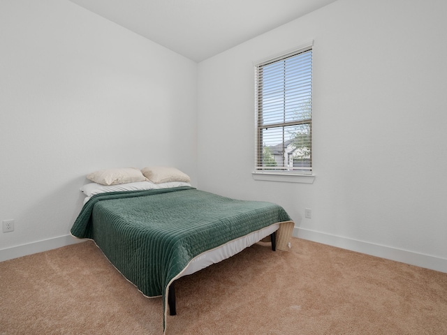 bedroom featuring carpet floors