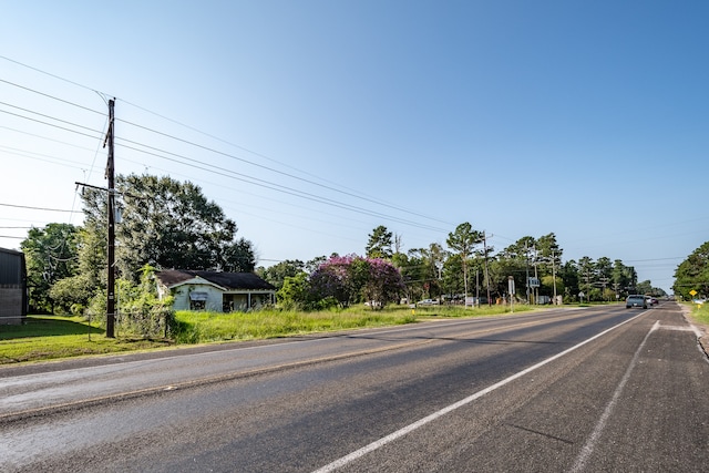 view of road