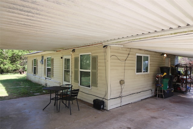 view of patio / terrace