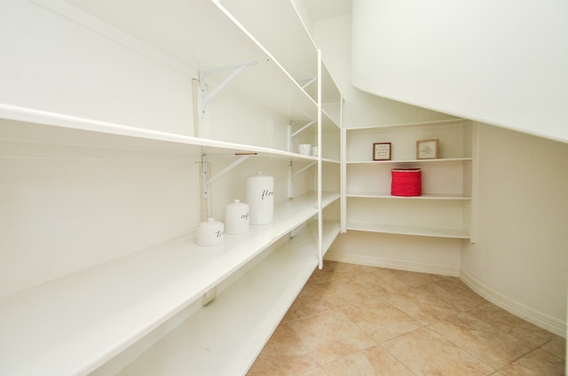 view of pantry