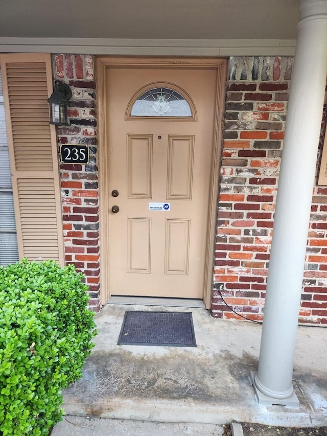 view of entrance to property