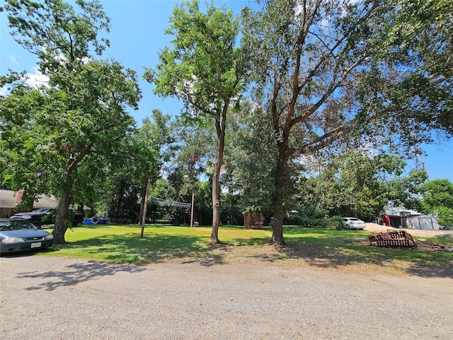 exterior space with a front lawn