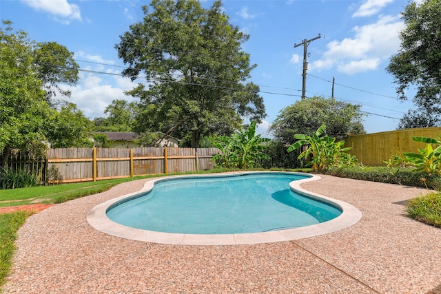 view of swimming pool