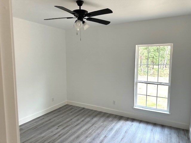 24629 Waterford St, Hempstead, TX 77445 - empty room featuring baseboards and light wood-style floors
