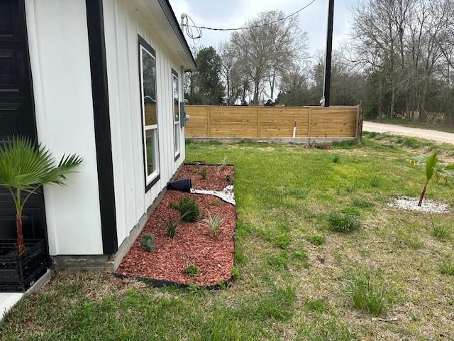 24629 Waterford St, Hempstead, TX 77445 - view of yard featuring fence