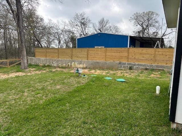 24629 Waterford St, Hempstead, TX 77445 - view of yard with fence