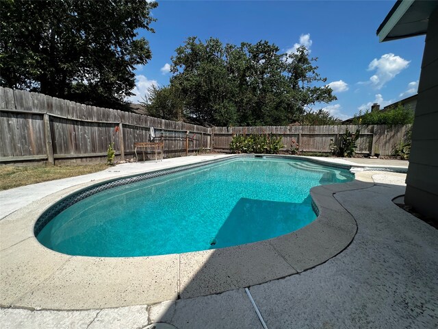 view of pool