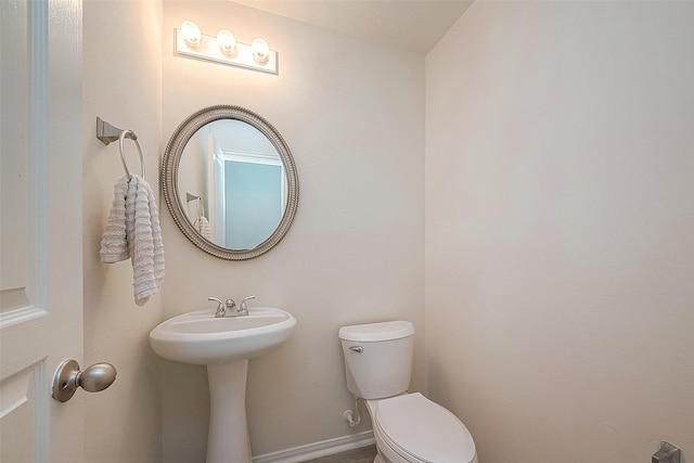 bathroom with toilet